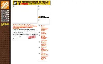 homedepot.com in 1999