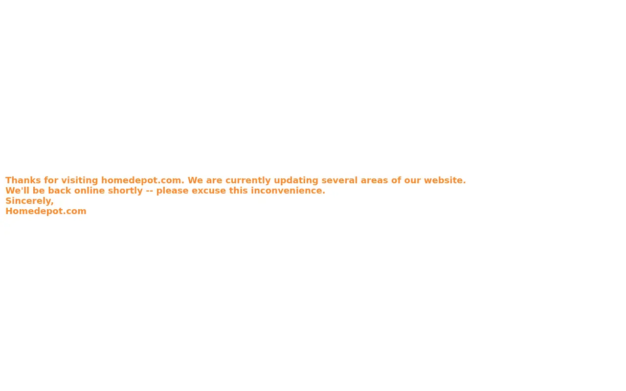 homedepot.com in 2001