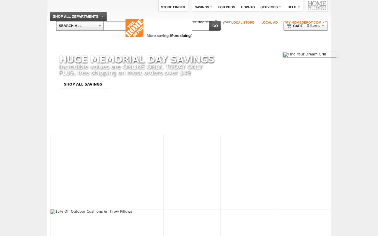 homedepot.com in 2011