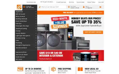 homedepot.com in 2016
