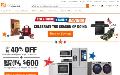 homedepot.com in 2019
