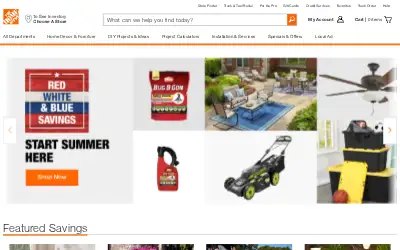 homedepot.com in 2020
