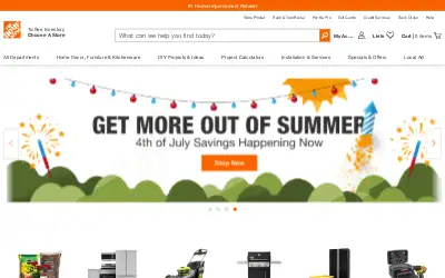 homedepot.com in 2021