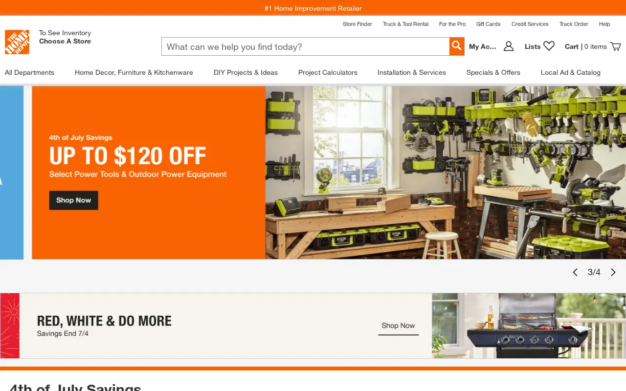 homedepot.com in 2023