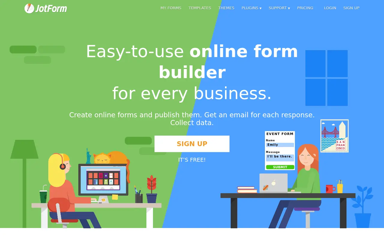 jotform.com in 2017