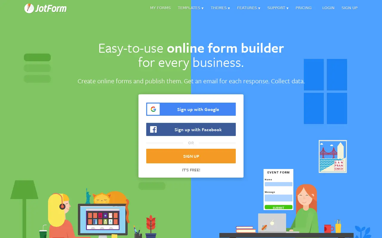 jotform.com in 2019