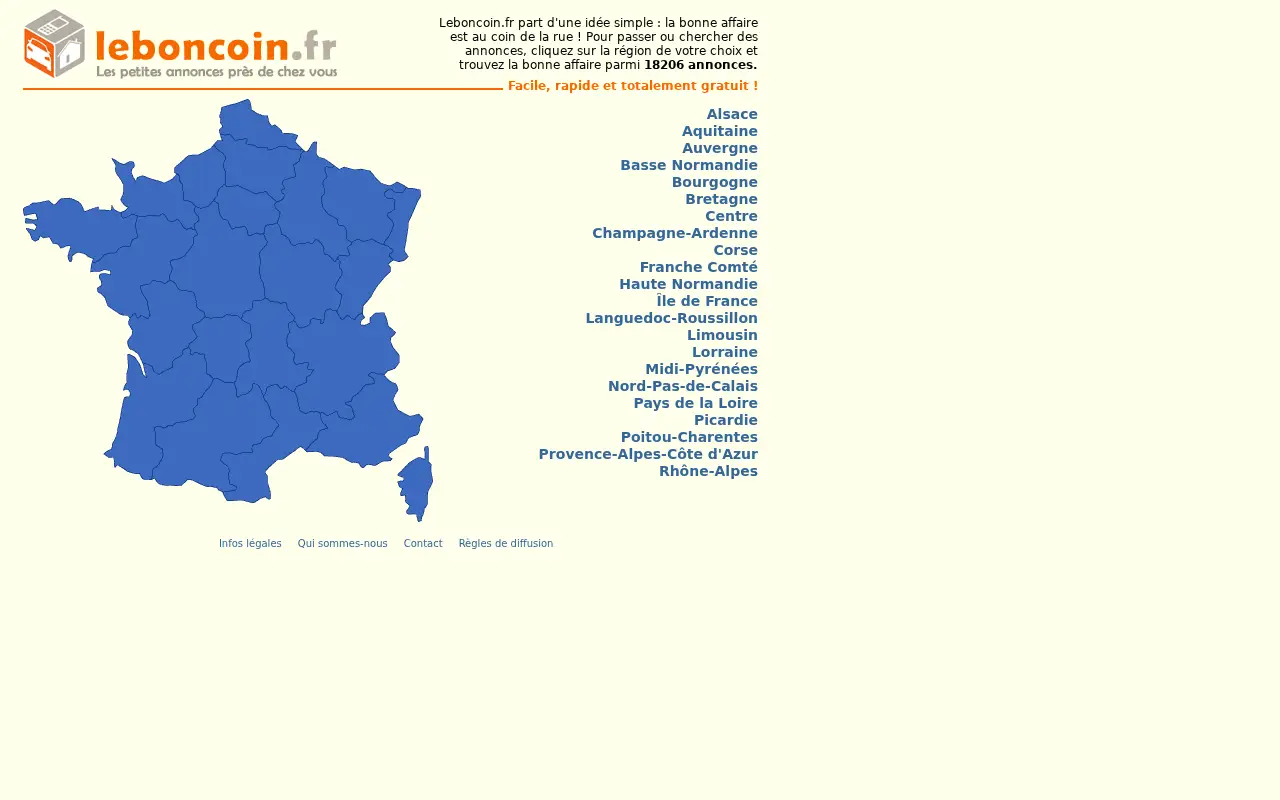 leboncoin.fr in 2006