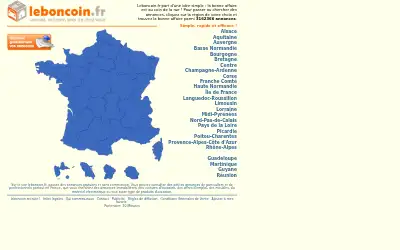 leboncoin.fr in 2008