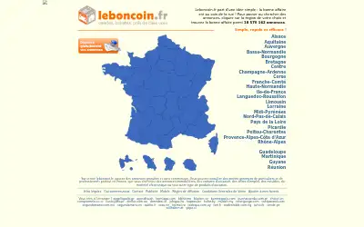leboncoin.fr in 2012