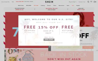 shein.com in 2018