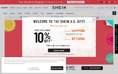 shein.com in 2021