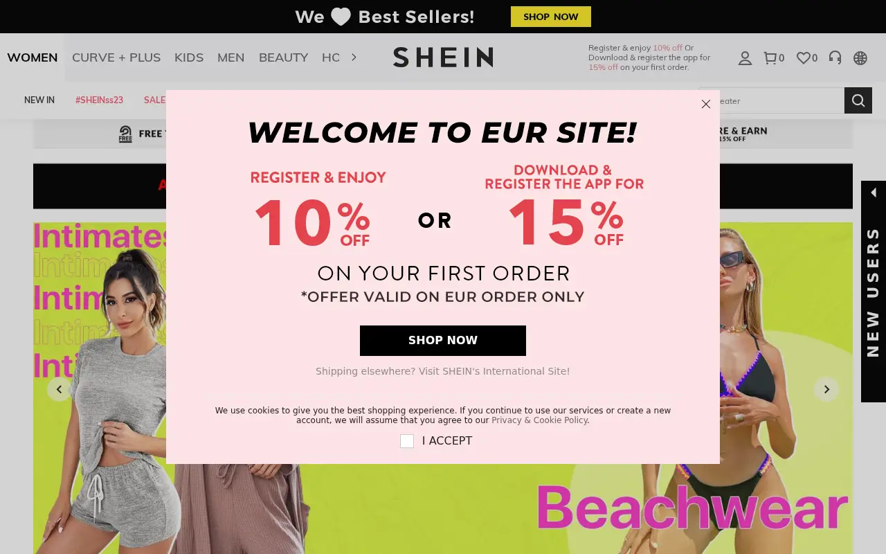 shein.com in 2023