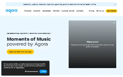 agora.io in 2021
