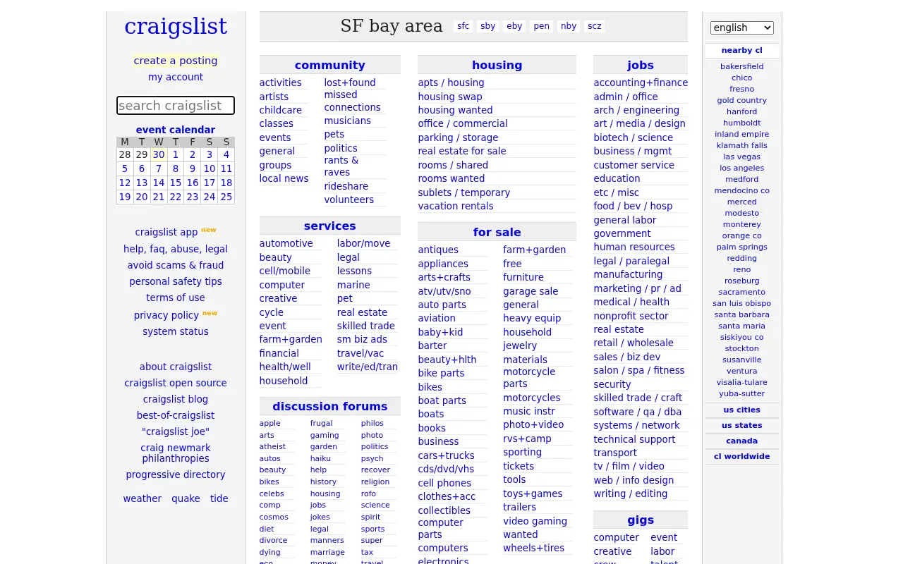 craigslist.org in 2021