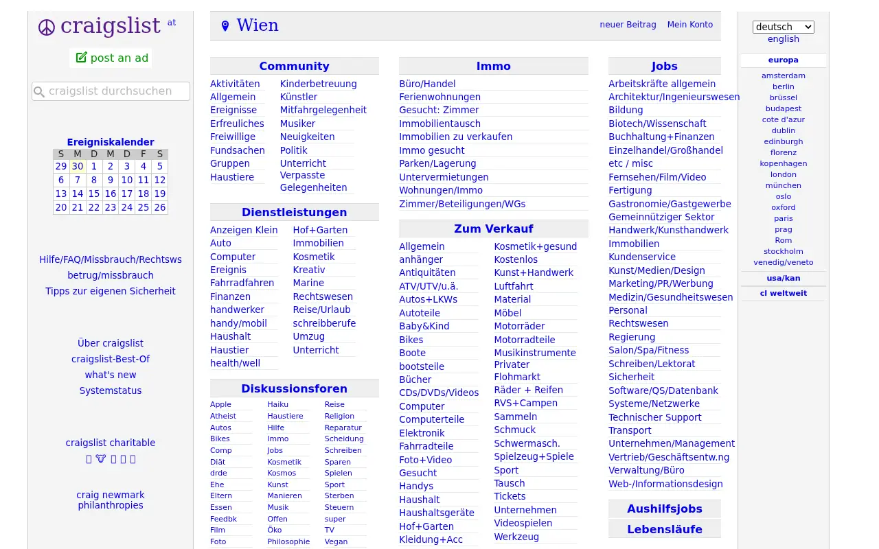 craigslist.org in 2025