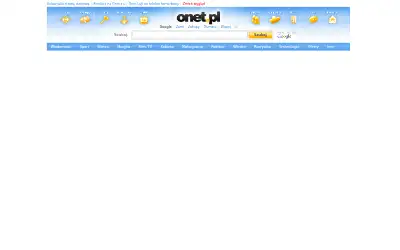 onet.pl in 2009