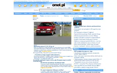 onet.pl in 2010