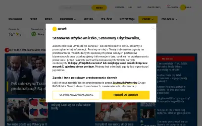 onet.pl in 2020