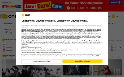 onet.pl in 2021