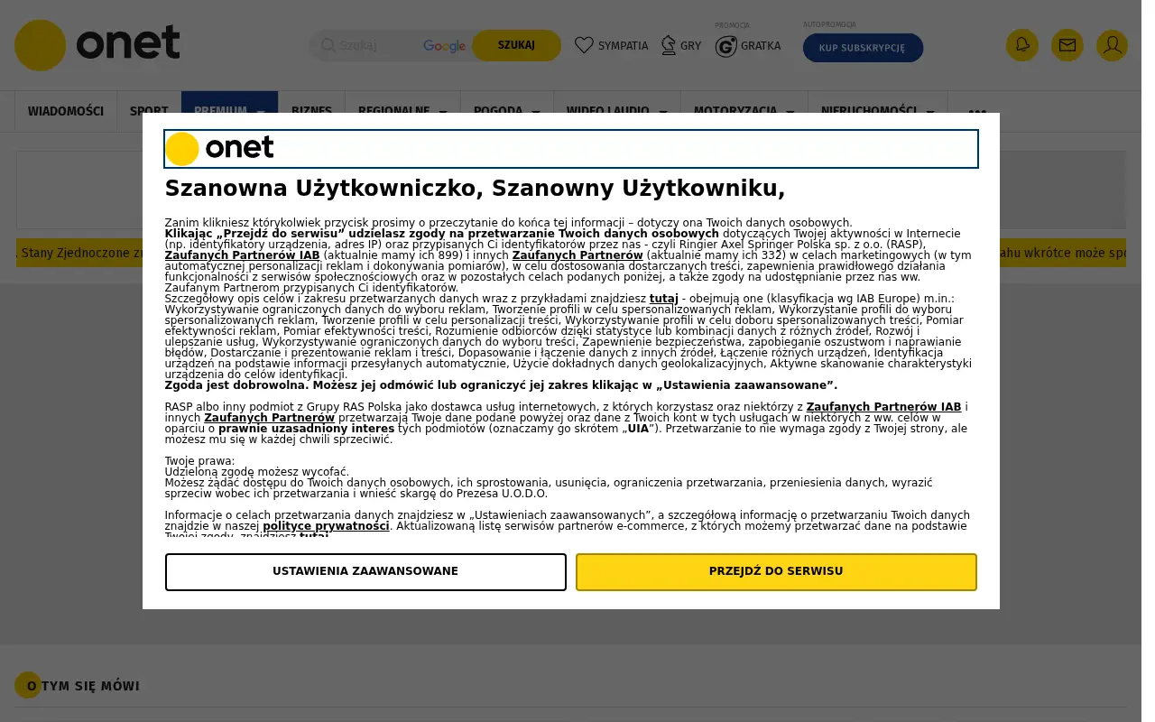 onet.pl in 2025