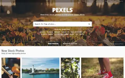 pexels.com in 2015