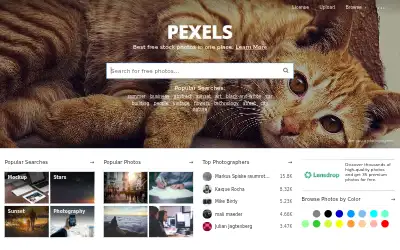 pexels.com in 2016