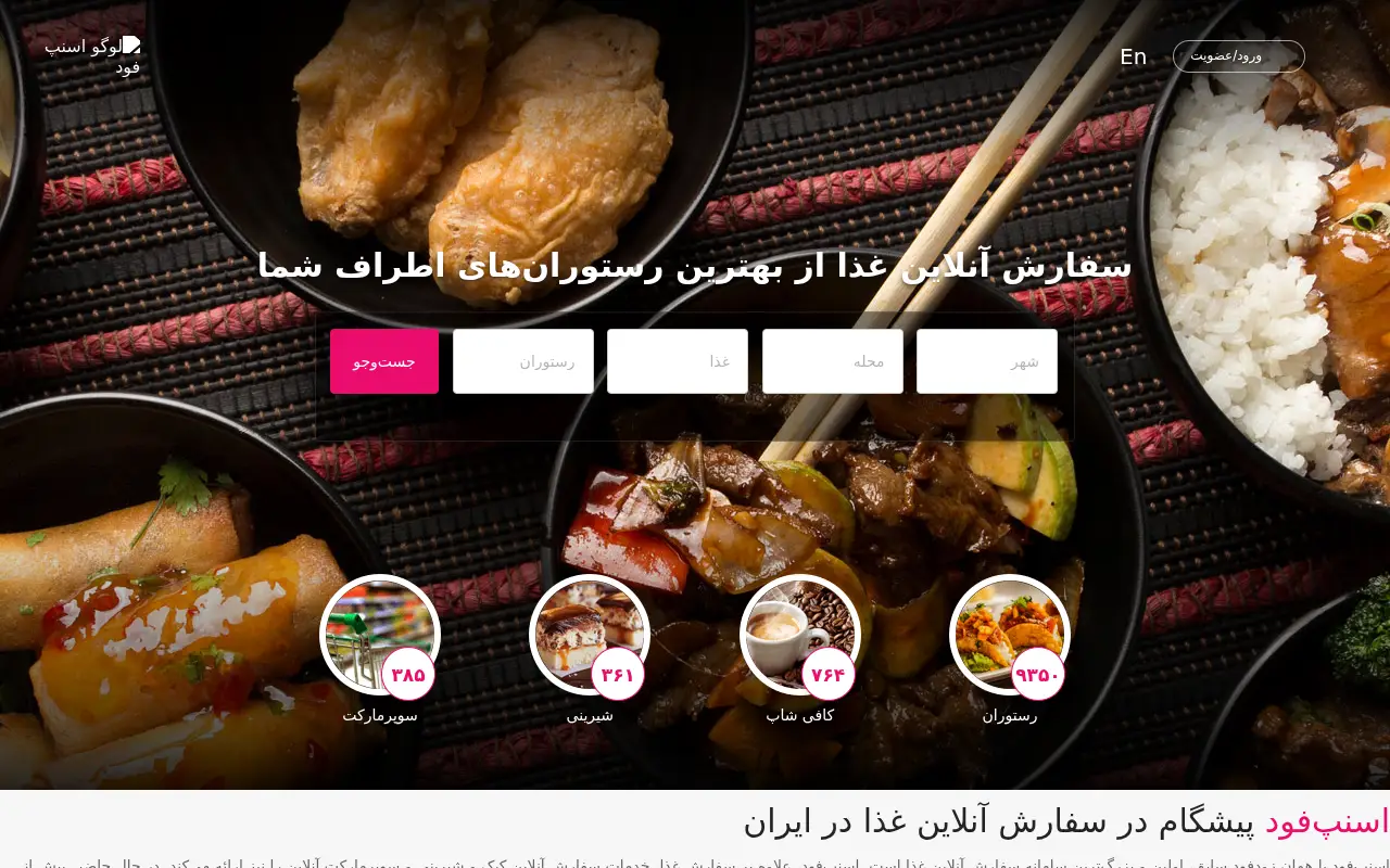 snappfood.ir in 2020