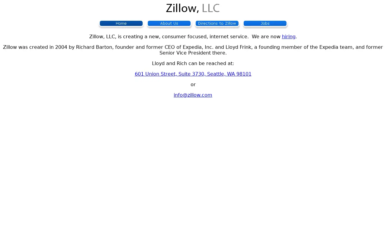 zillow.com in 2004
