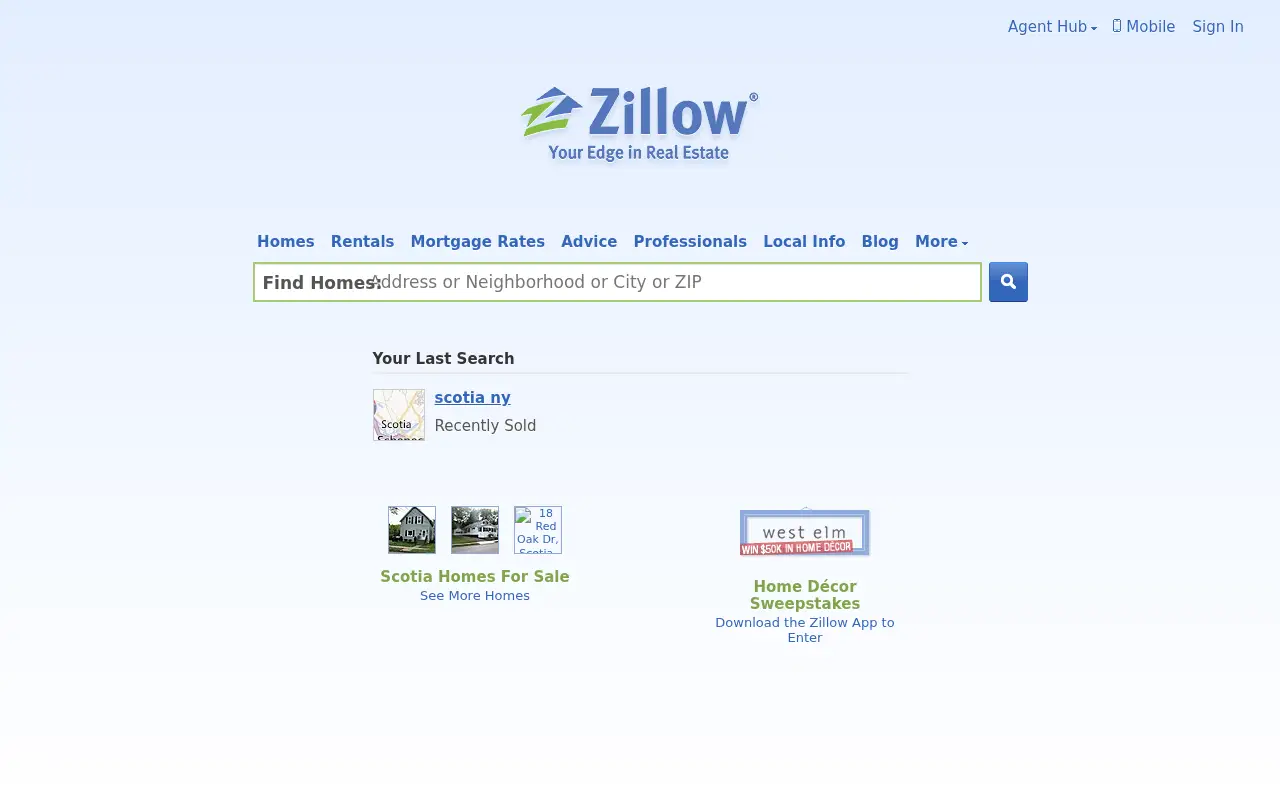 zillow.com on June 30, 2012