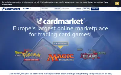 cardmarket.com in 2018