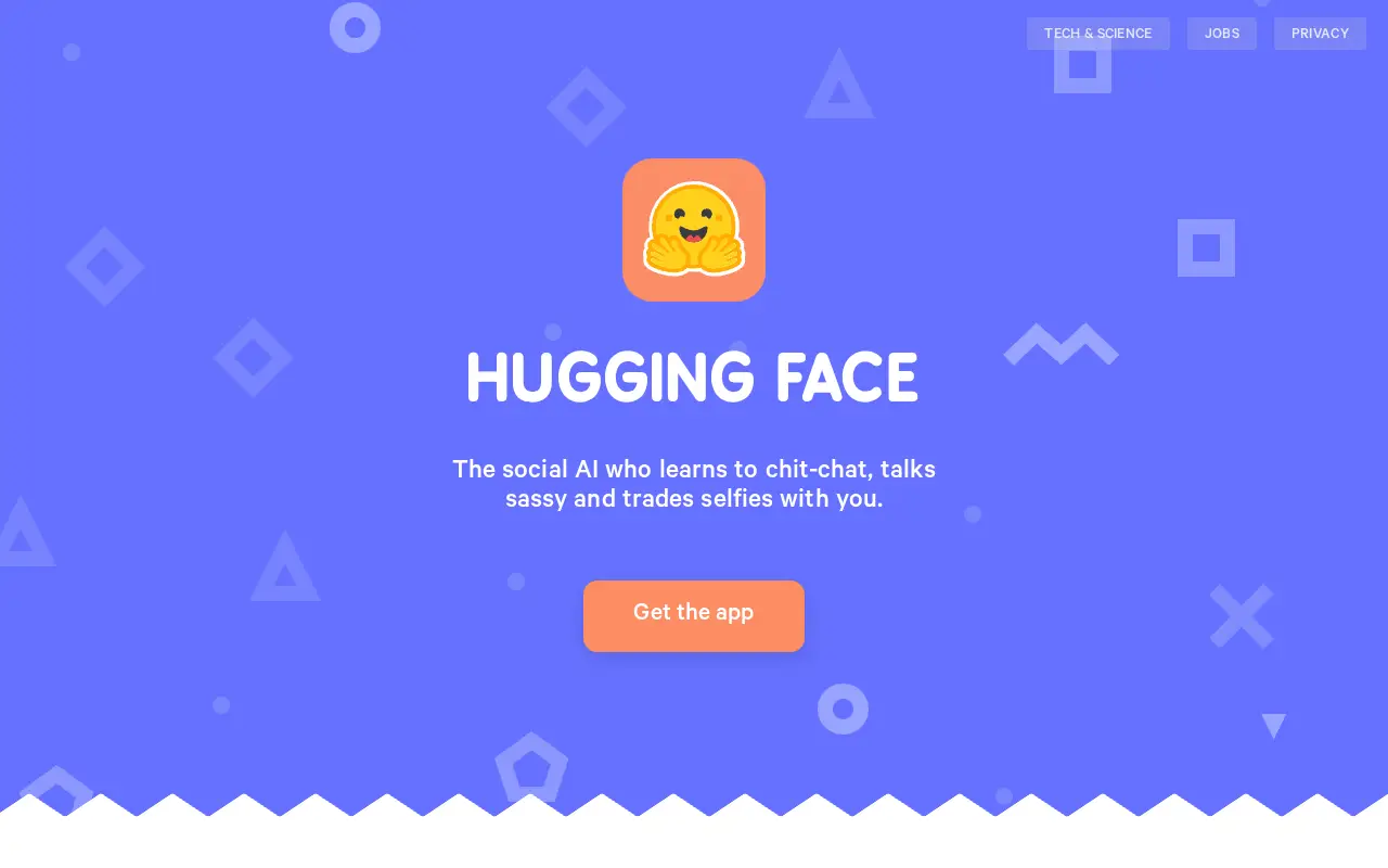 huggingface.co in 2018