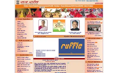 rajasthan.gov.in in 2012