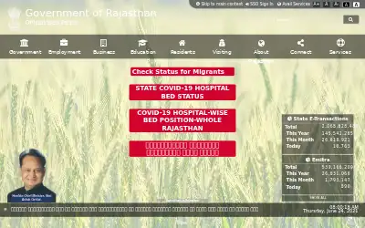 rajasthan.gov.in in 2021