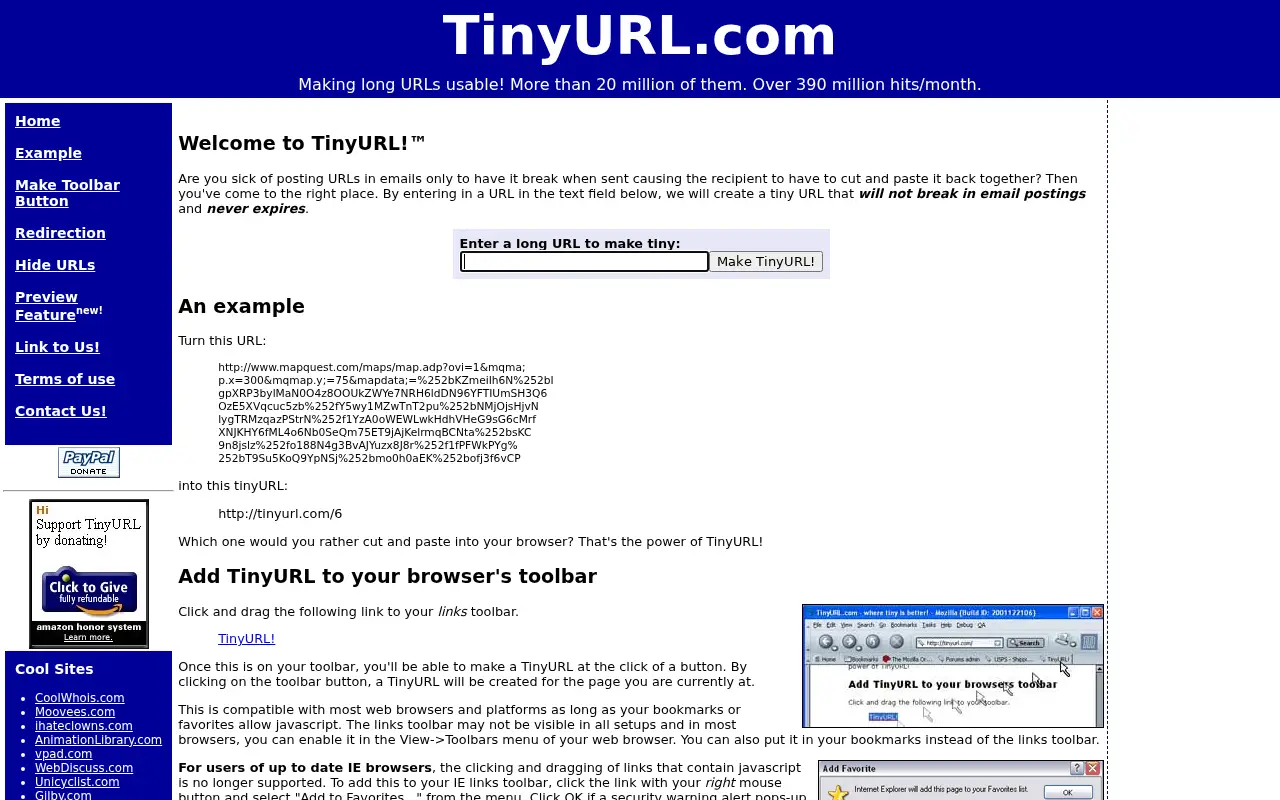 tinyurl.com in 2006