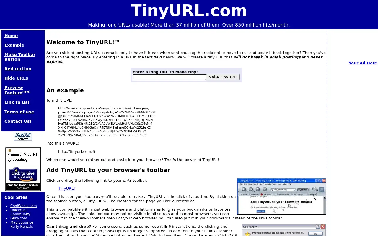 tinyurl.com in 2007