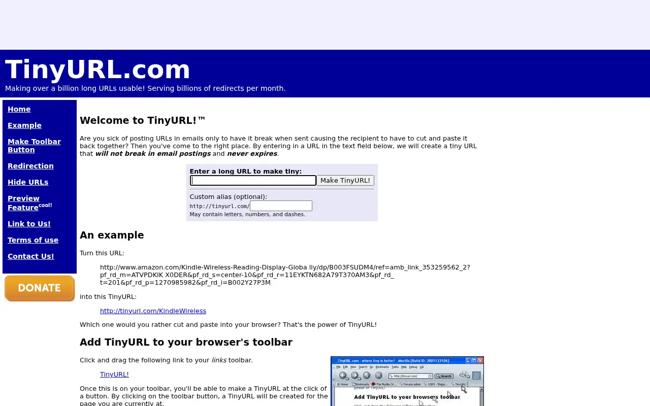 tinyurl.com in 2012