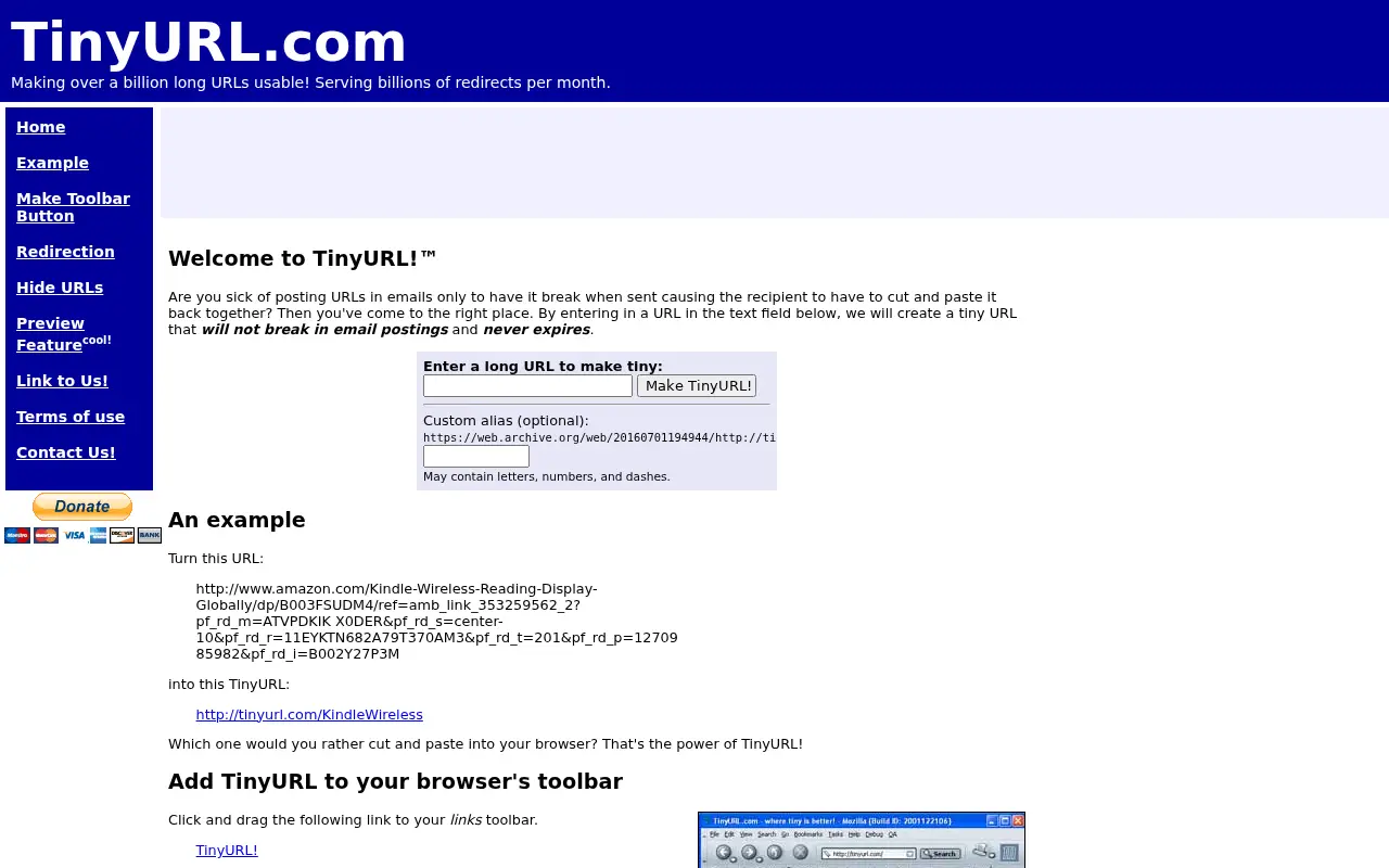 tinyurl.com in 2016