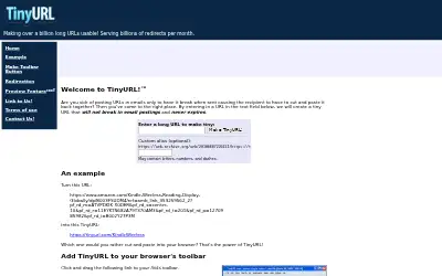 tinyurl.com in 2018
