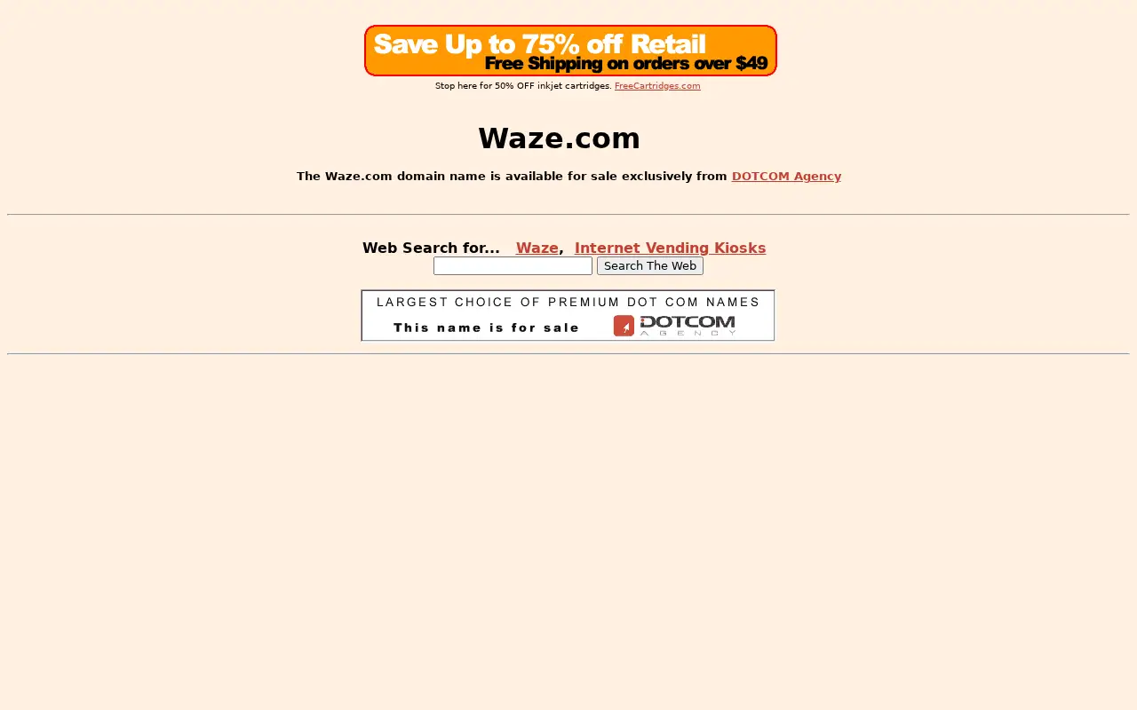waze.com on July 27, 2002
