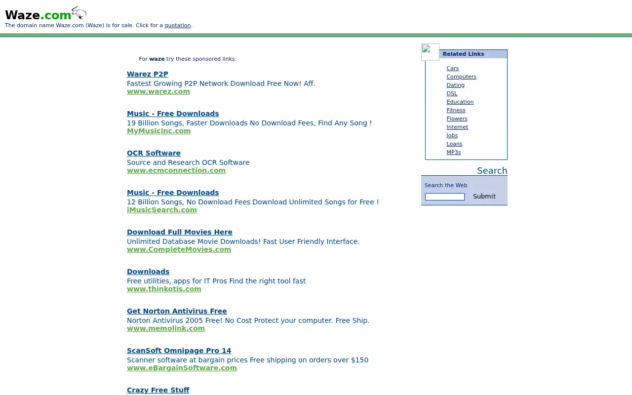 waze.com on June 23, 2005