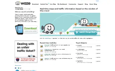waze.com in 2010