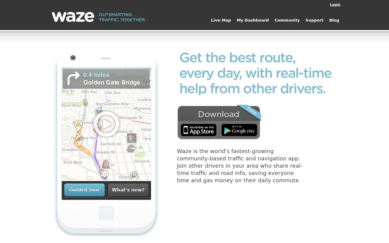waze.com on July 1, 2013