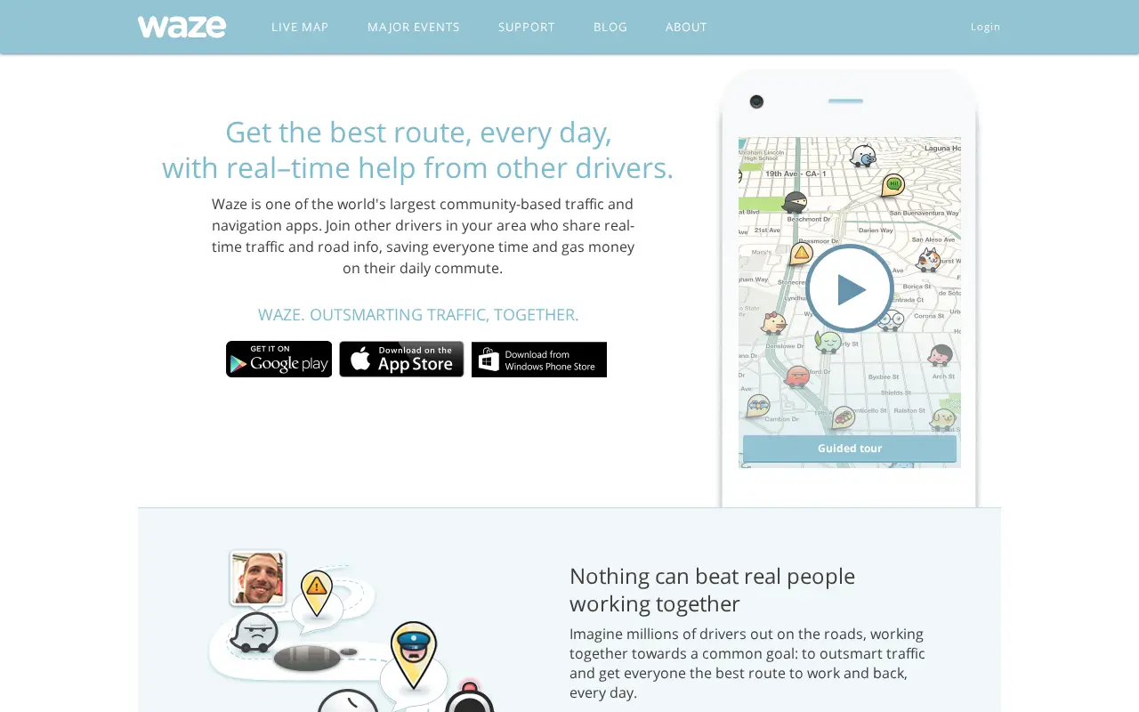 waze.com on July 1, 2014