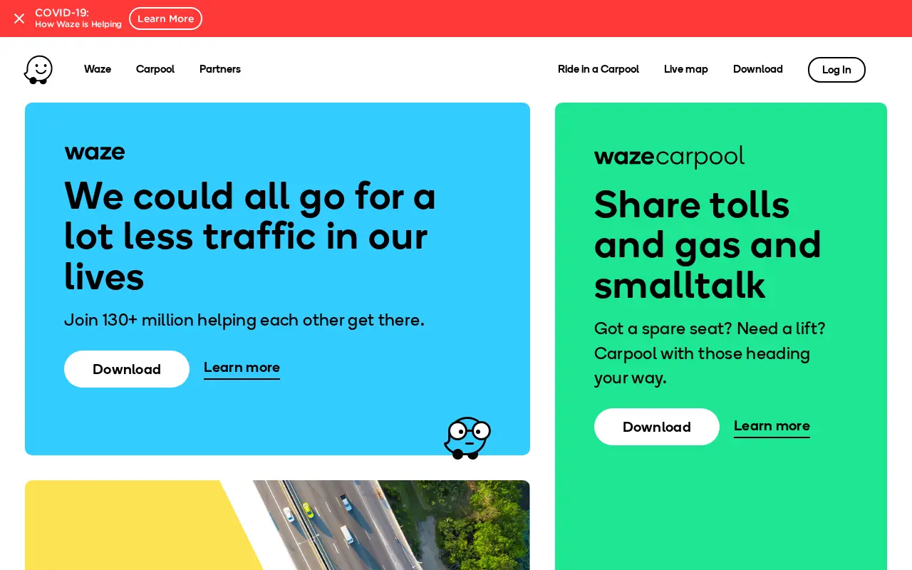 waze.com on July 1, 2020