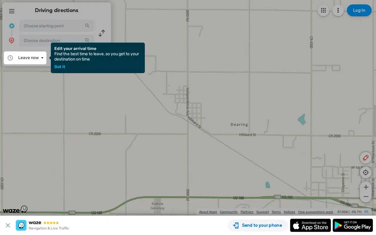 waze.com on June 30, 2023