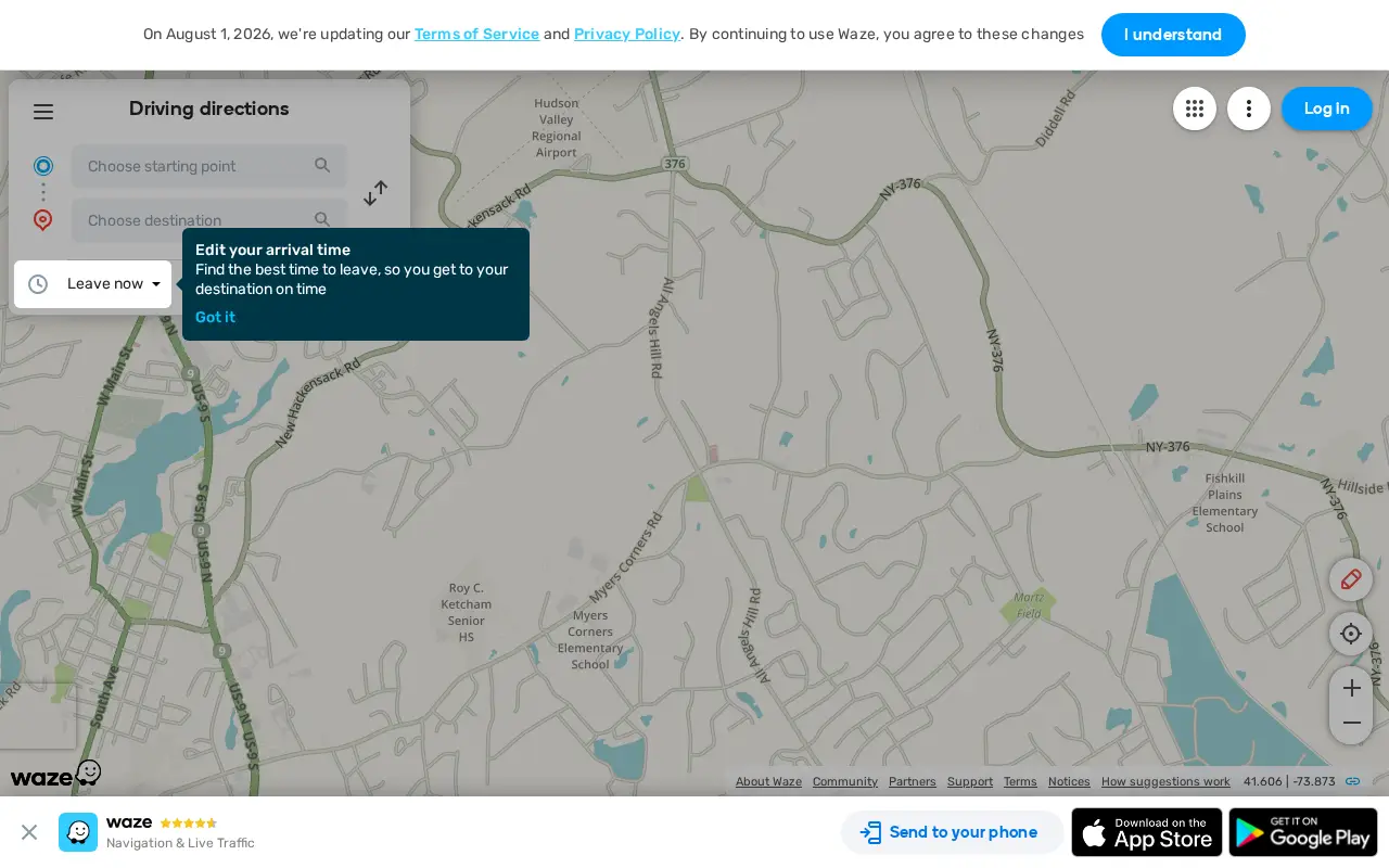 waze.com on July 1, 2026