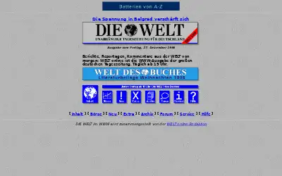 welt.de in 1996