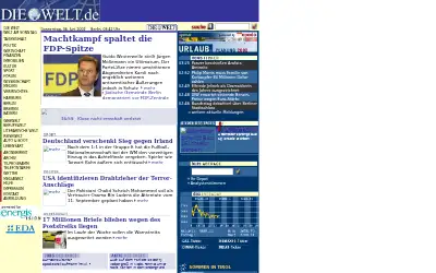 welt.de in 2002