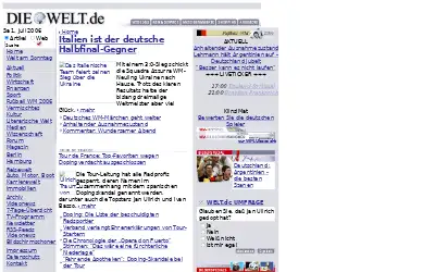 welt.de in 2006
