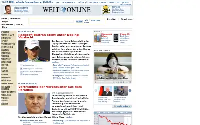 welt.de in 2008
